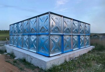 Réservoir d'eau en acier inoxydable - Modüler Su Deposu - Su Depolama Çözümleri